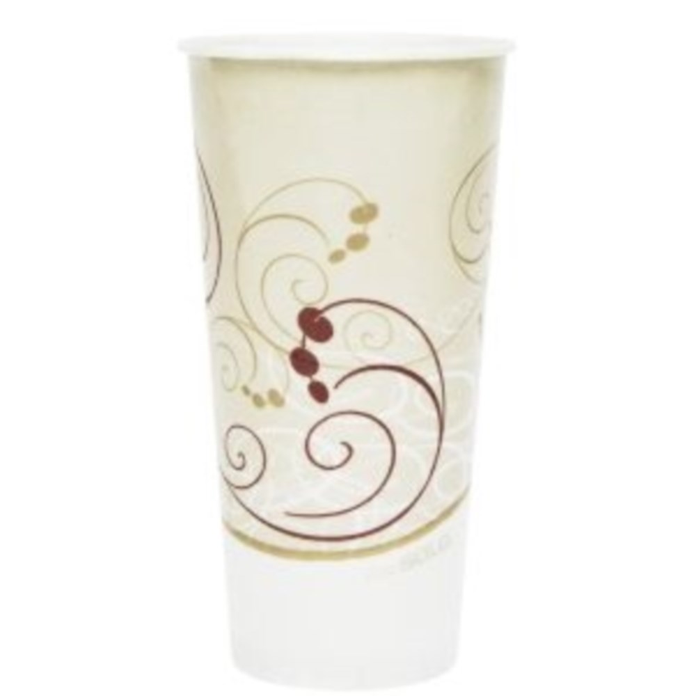  RS22N-J8000 Dart® Solo® Symphony® Compostable 22-oz Waxed Paper Drinking Cup 